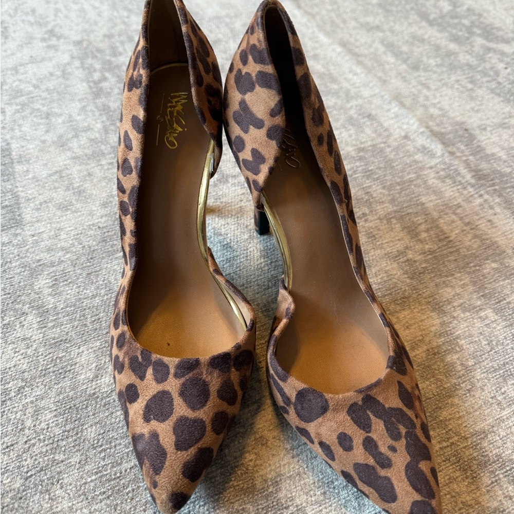 Leopard Print Heels
